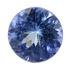 0.35ct Natural Brilliant Blue Tanzanite Round Hi Grade  (GEM-25574)
