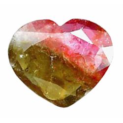 11.50ct Beauty Watermelon Natural Tourmaline Heart     (GEM-22782)