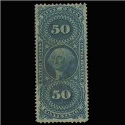 1862 US 50c Documentary Revenue Stamp NICE (STM-0551)