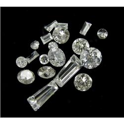.7ct Lot Mixed Cut Hi-Grade White Diamonds (GEM-26150)