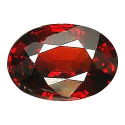 3.66ct Oval Cut Mandarin Spessartite Garnet   (GEM-22879)