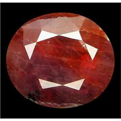 15.20ct Oval Cut Bi-Color Sapphire Tanzania   (GEM-22874)