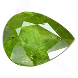 1.80ct Beautiful Natural Nice Pear Green Sphene (GEM-24904)