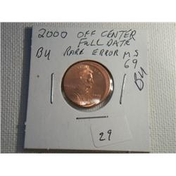 2000 LINCOLN CENT
