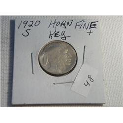 1920    BUFFALO NICKEL