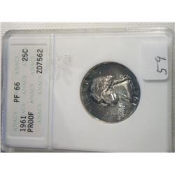 1961 WASHINGTON QUARTER