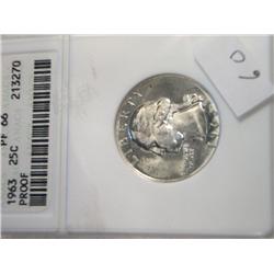 1963 WASHINGTON QUARTER