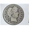 Image 1 : 1915-D Barber Quarter (Scratched)