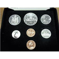 1980 Canada Double Cent UNC Set