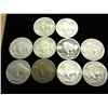 Image 2 : 10 Assorted 1920's  Buffalo Nickels