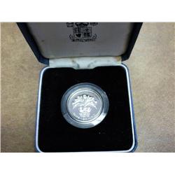 1984 Great Britain One Pound Coin (Silver) Proof