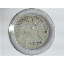 1854-O Seated Liberty Half Dime