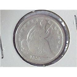 1838 Seated Liberty Dime