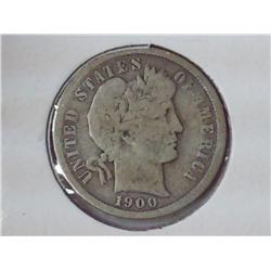 1900 Barber Dime