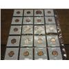 Image 2 : Sheet Of 20 Assorted Lincoln's (UNC)