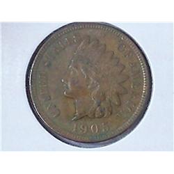 1905 Indian Head Cent (EF)