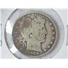 Image 1 : 1909 Barber Half Dollar