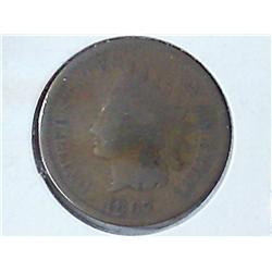 1867 Indian Head Cent (Key Date)