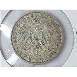 1905-A German Prussia 2 Mark