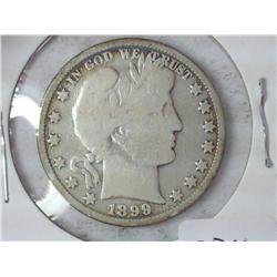 1899 Barber Half Dollar