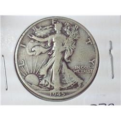 1945-S Walking Liberty Half Dollar