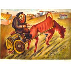 Issachar Ber Ryback, Russian Art, Ecole de Paris