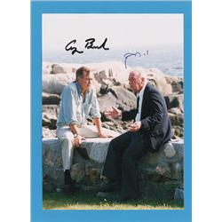 George Bush and Yitzhak Rabin