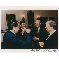 Gerald Ford and Jimmy Carter