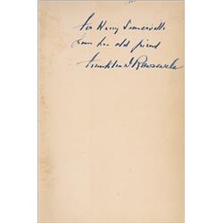 Franklin D. Roosevelt