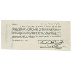 Franklin D. Roosevelt