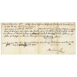 Declaration of Independence: John Penn