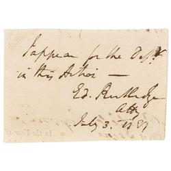 Declaration of Independence: Edward Rutledge