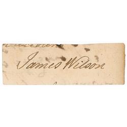 Declaration of Independence: James Wilson