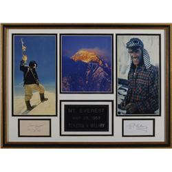 Edmund Hillary and Tenzing Norgay