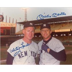 Mickey Mantle and Whitey Ford