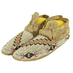 Sioux Beaded Moccasins