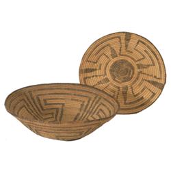 Two Pima Baskets