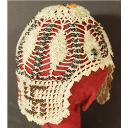Beaded Baby Bonnet