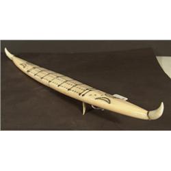 Eskimo Ivory Cribbage Board
