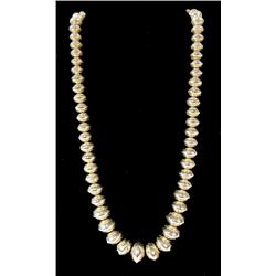 Sterling Bead Necklace