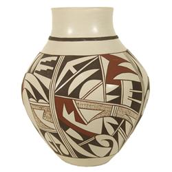 Hopi Frogwoman Jar - Joy Navasie