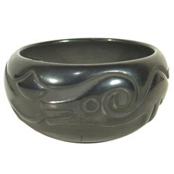 San Ildefonso Pottery Bowl - Rose Gonzales