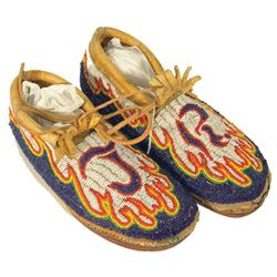 Plains Beaded Moccasins