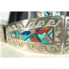 Image 3 : Navajo Concho Belt & Buckle - Tom Jackson, Navajo