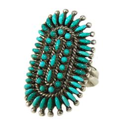 Zuni Ring - Octavius and Irma