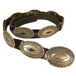 Navajo Concho Belt - Jerry Cowboy