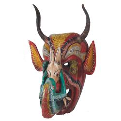 Mexican Folk Art Devil Mask