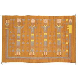 Navajo Yei Rug - Mary Sam