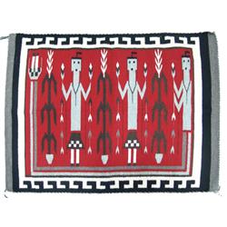 Navajo Yei Rug - Helen Begay