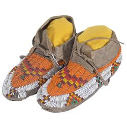 Sioux Beaded Moccasins